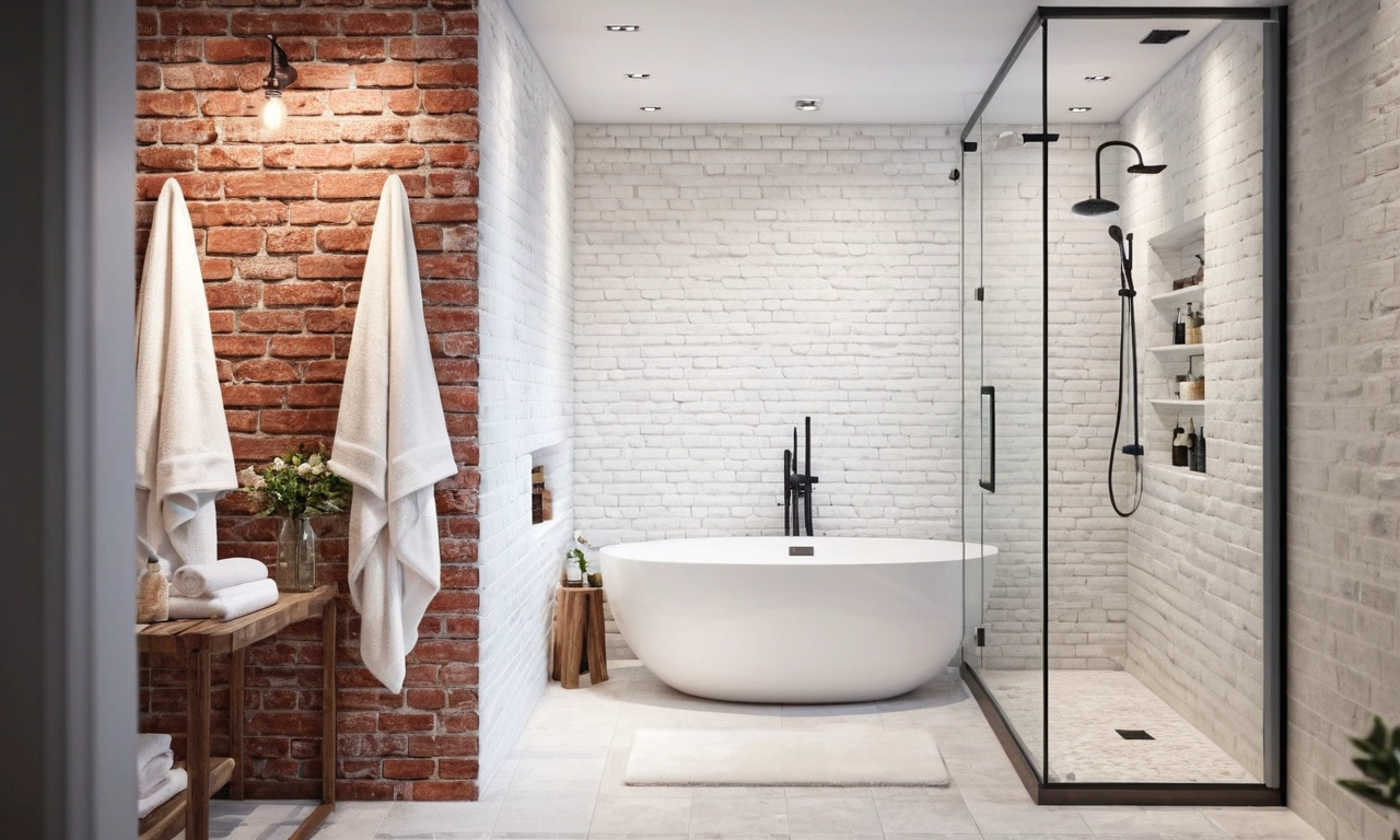 Как создать эффект Лофт в сантехническом пространстве