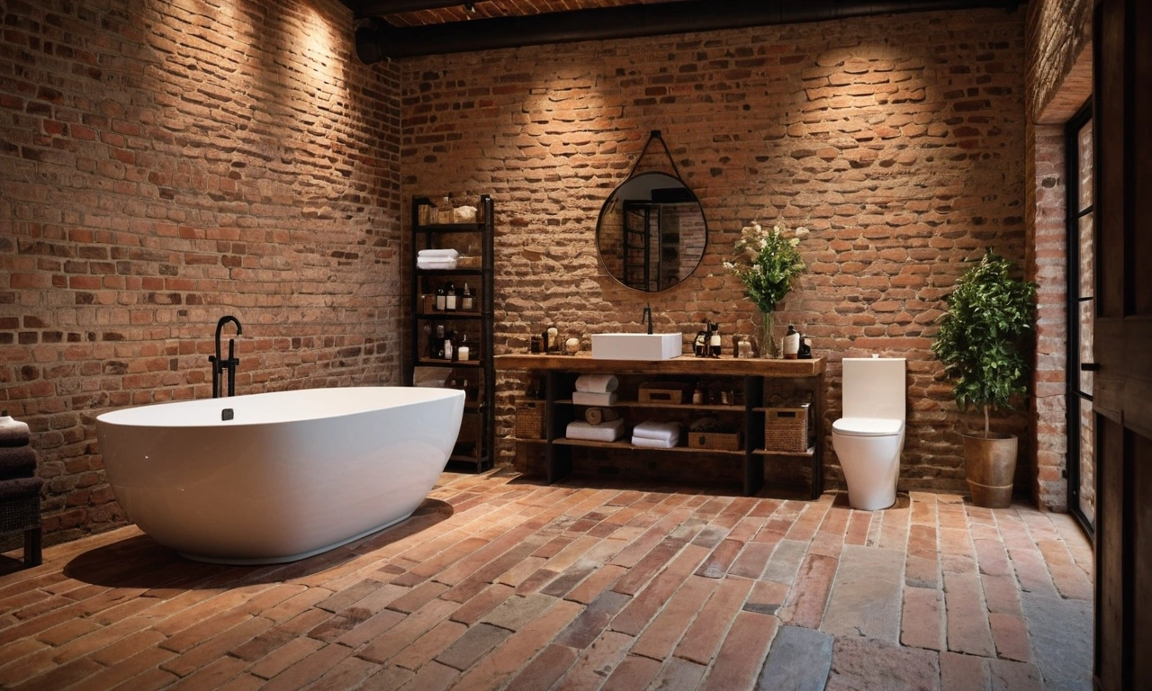 Мебель и аксессуары для ванной комнаты в стиле Лофт