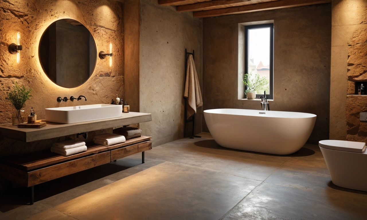 Материалы и цветовые решения для создания атмосферы Лофт