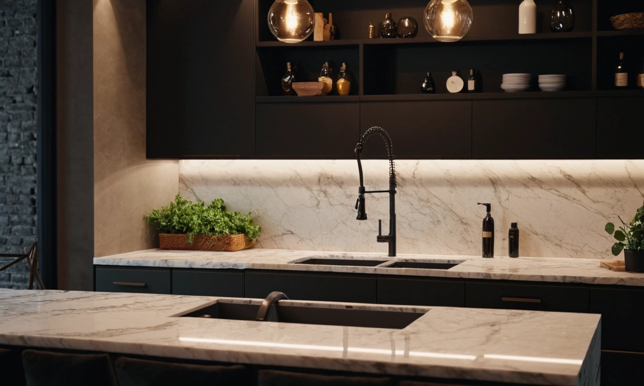 Выбор материалов для столешниц и моек в стиле Лофт