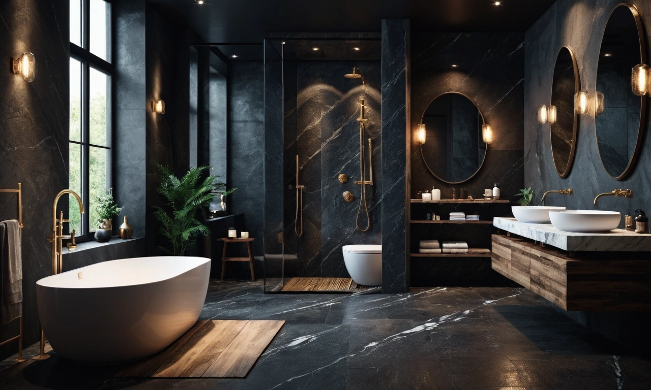 Преимущества использования стиля Лофт в ванной комнате