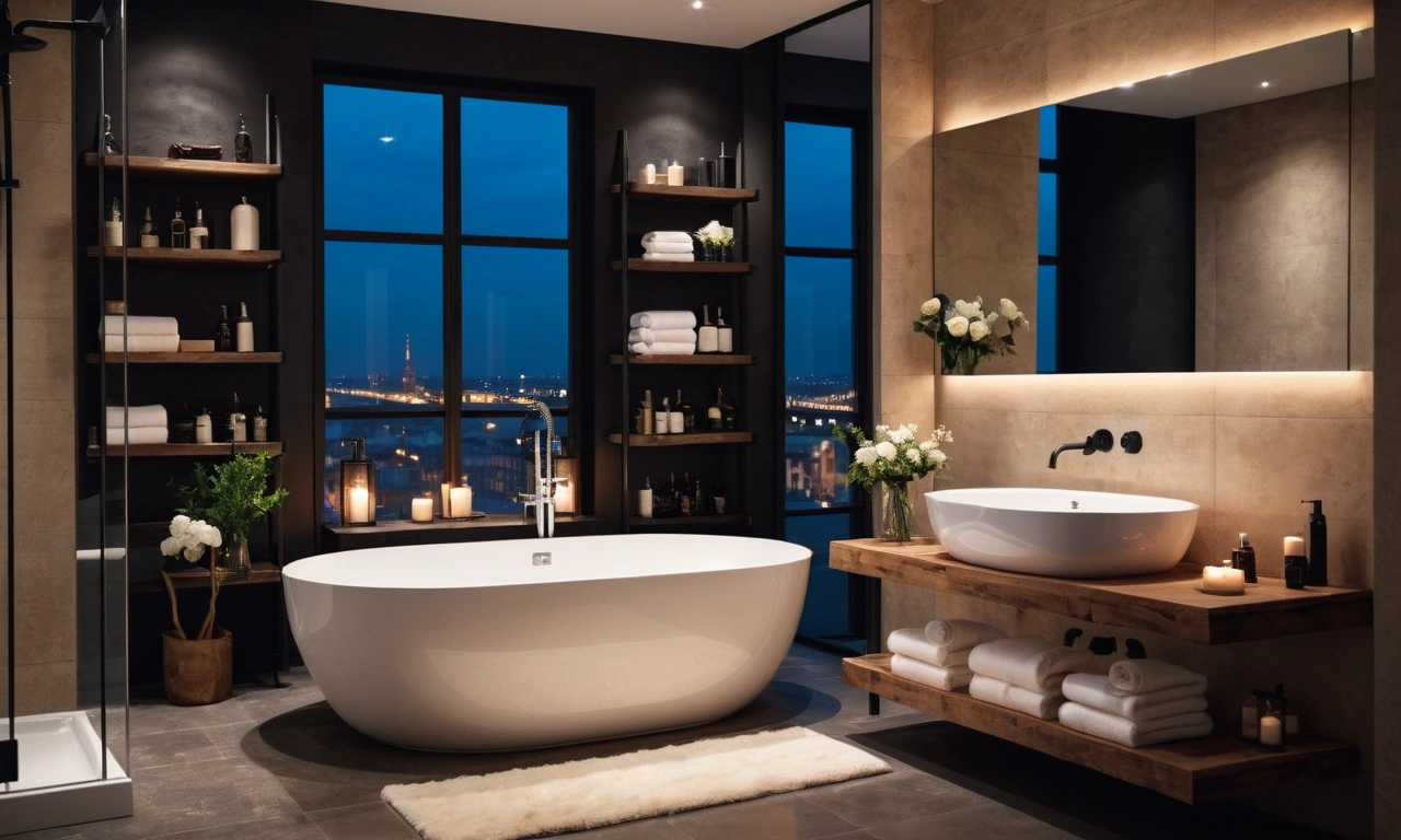 Материалы и отделка, характерные для сантехники в стиле Лофт