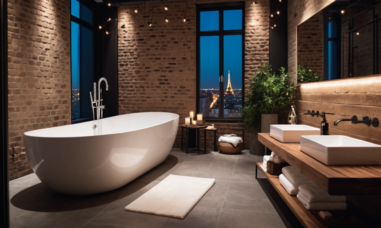 Сантехника в стиле Лофт: эстетика и практичность для современного образа ванной комнаты