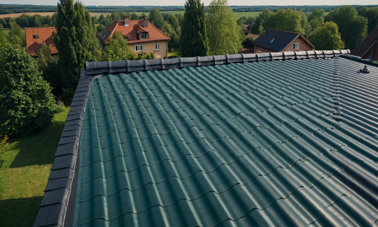 Как создать эффект зеленой кровли в стиле Лофт