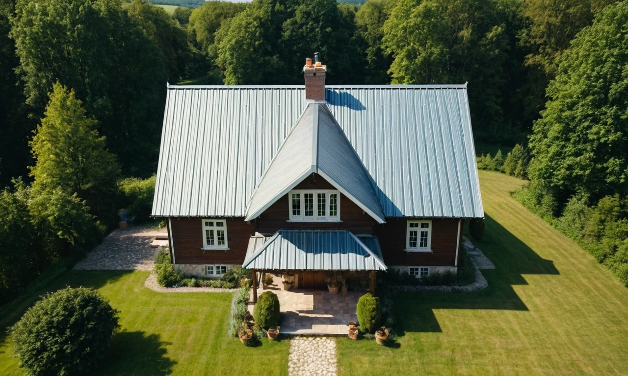 Как использовать металл в кровле в стиле Лофт