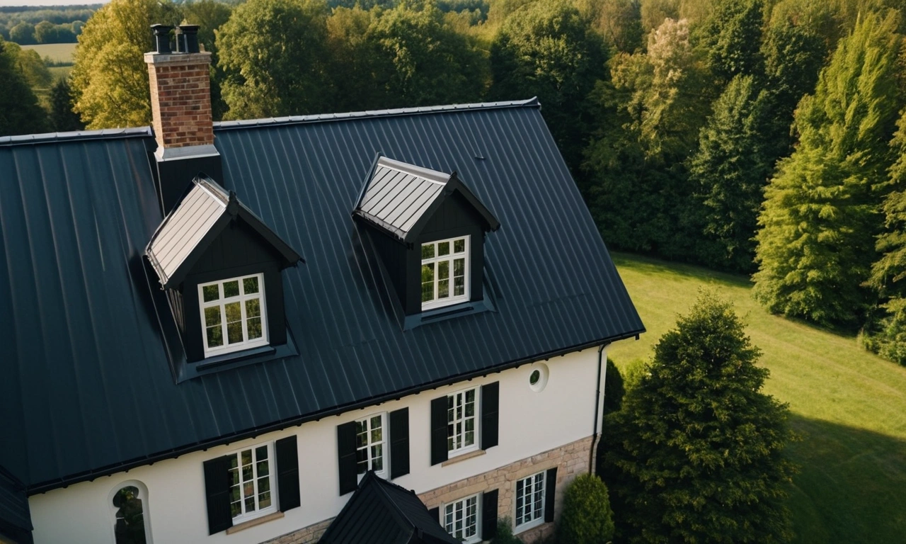 Примеры использования стиля Лофт в кровле