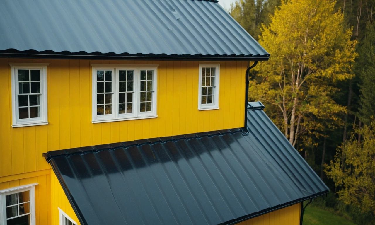 Рекомендации по использованию черного цвета в дизайне кровли в стиле Лофт