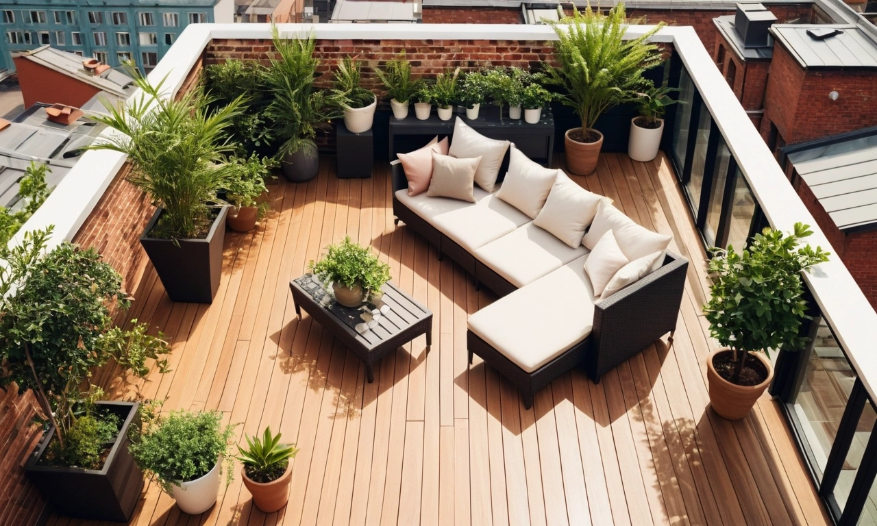 Крыша как зона отдыха и релаксации