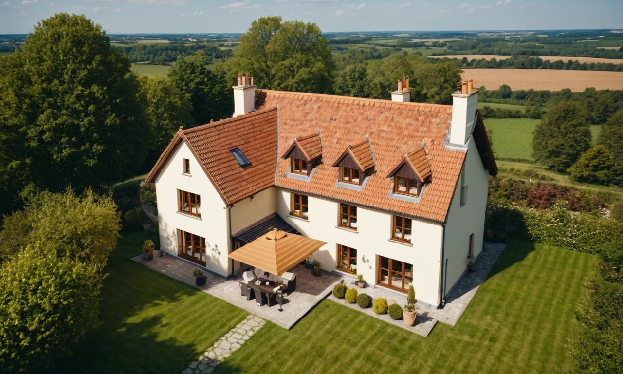 Керамическая черепица: элегантный и долговечный выбор для кровли Лофт