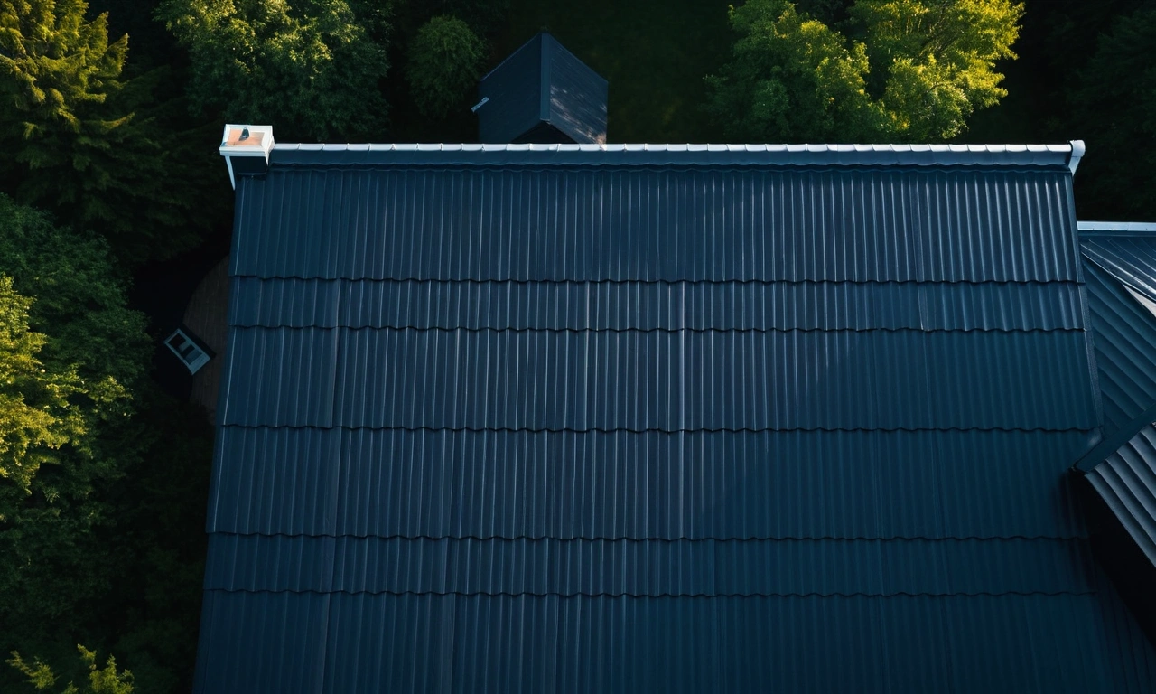 Сочетание кровли в стиле Лофт с другими элементами дизайна