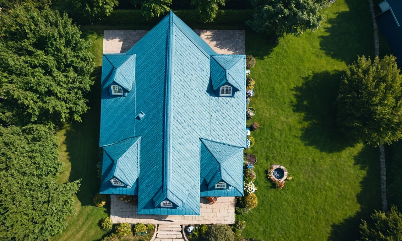 Простота монтажа металлической кровли в стиле Лофт