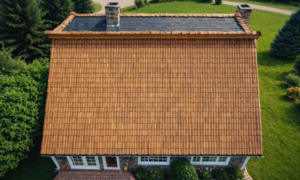 Отделка деревянной кровли в стиле Лофт