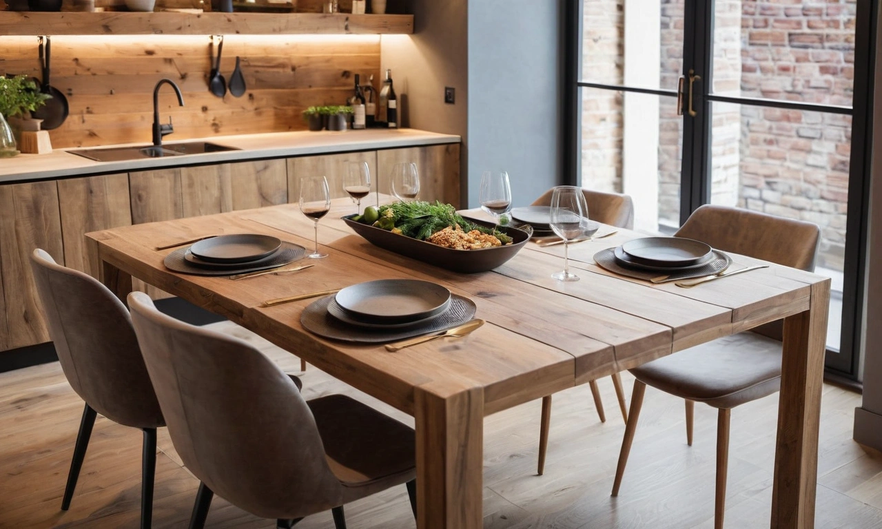 Форма стола: как выбрать подходящий вариант