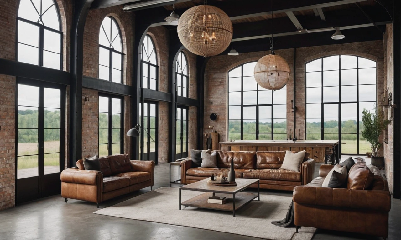 Практичность мебели в стиле Лофт