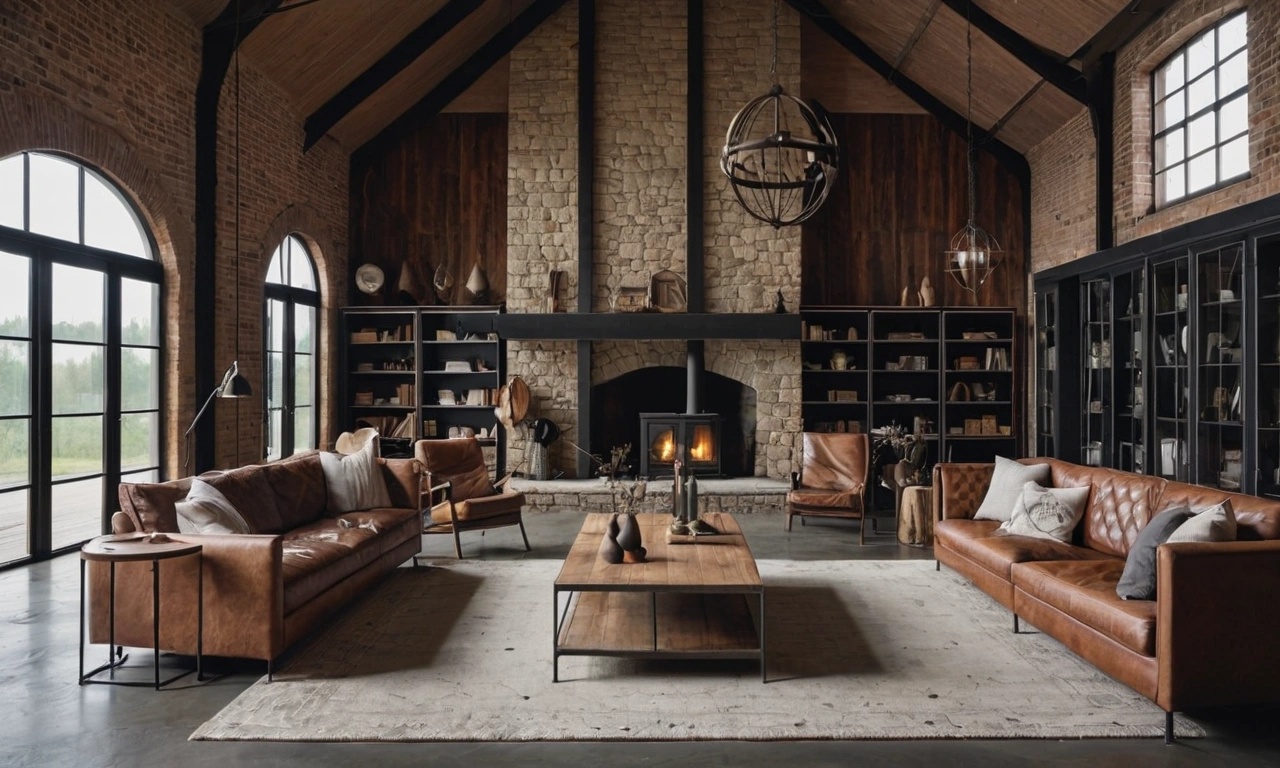 Советы по выбору мебели Лофт для организации рабочего пространства