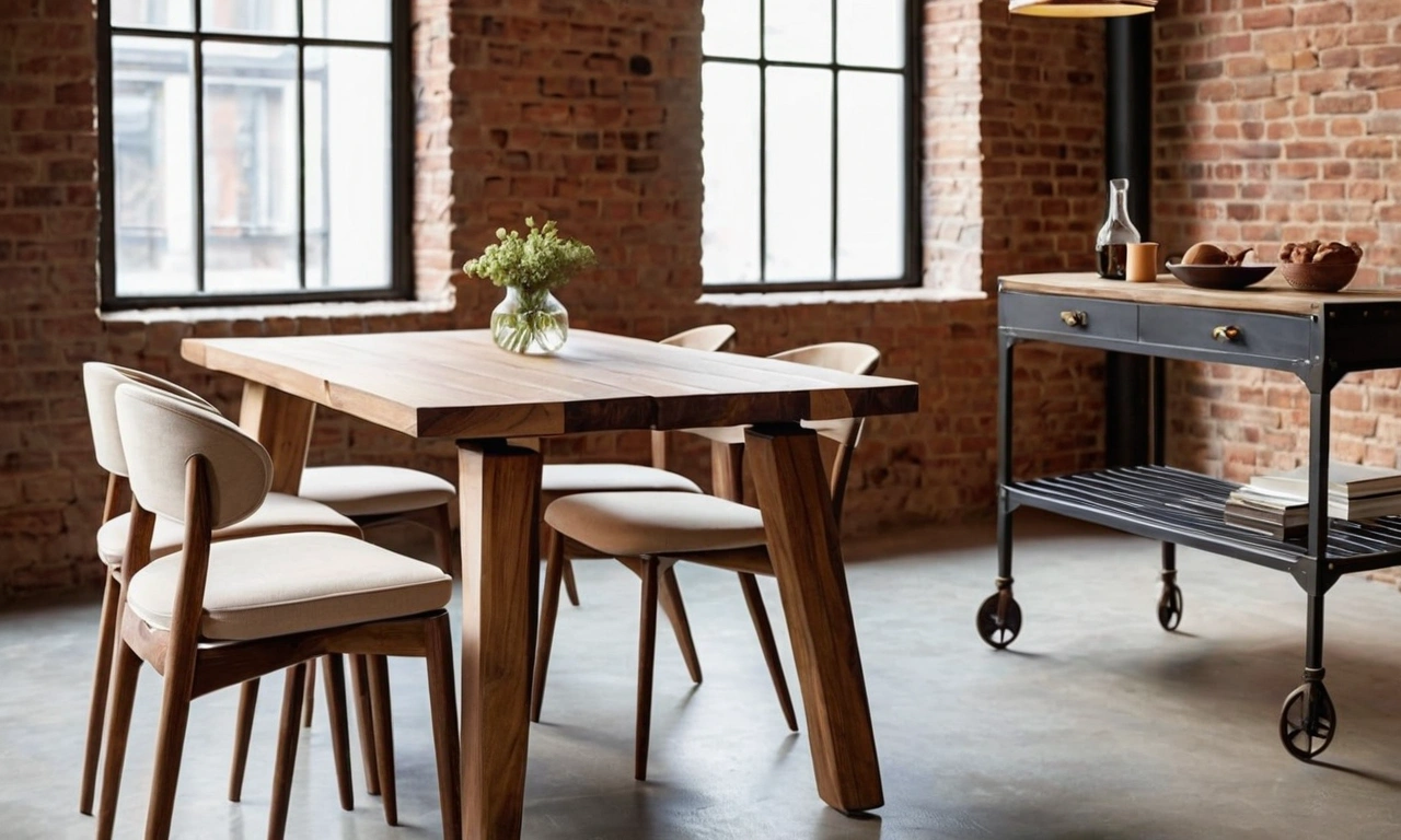 Как украсить мебель в стиле Лофт в городской квартире