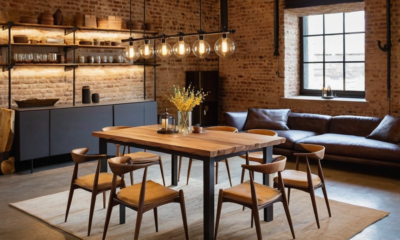 Как выбрать мебель в стиле Лофт для городской квартиры
