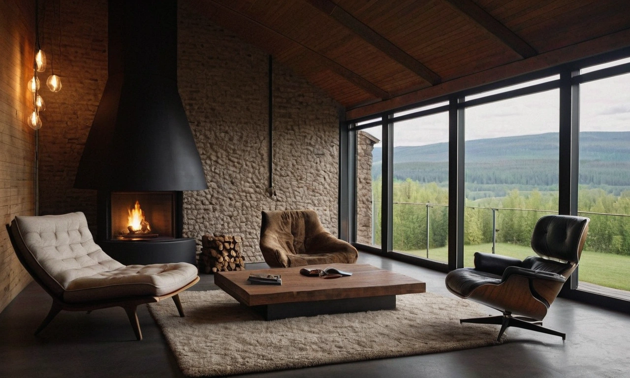 Примеры организации рабочего пространства в стиле Лофт