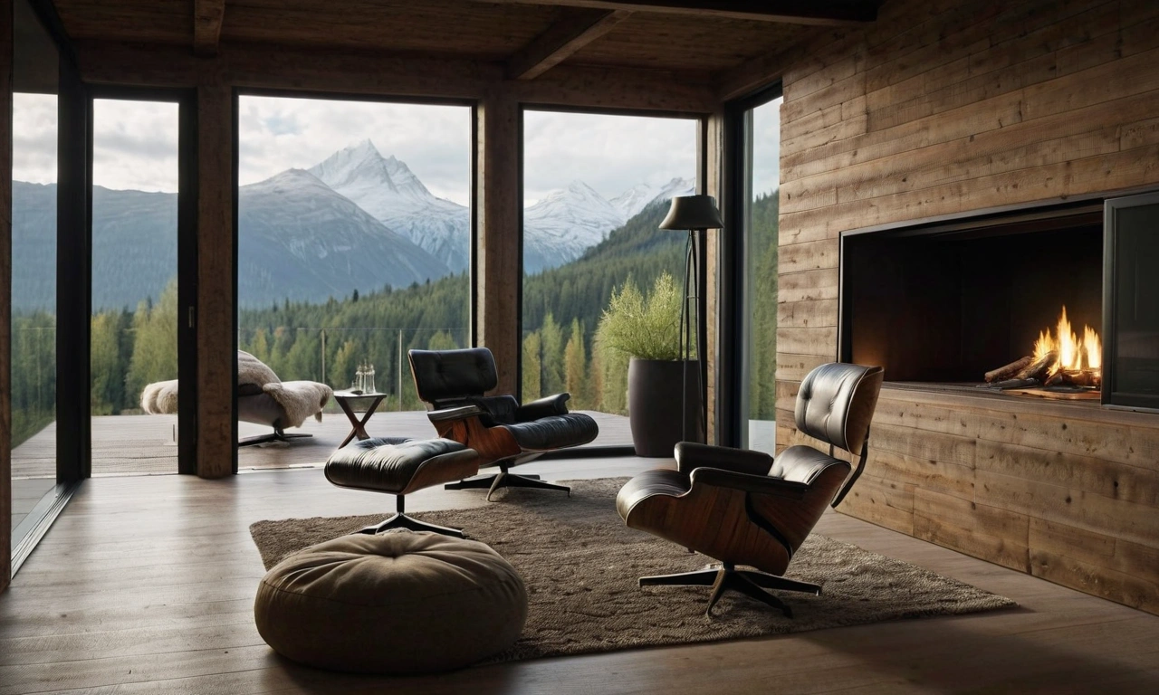 Лес и металл: использование природных материалов в мебели в стиле Лофт