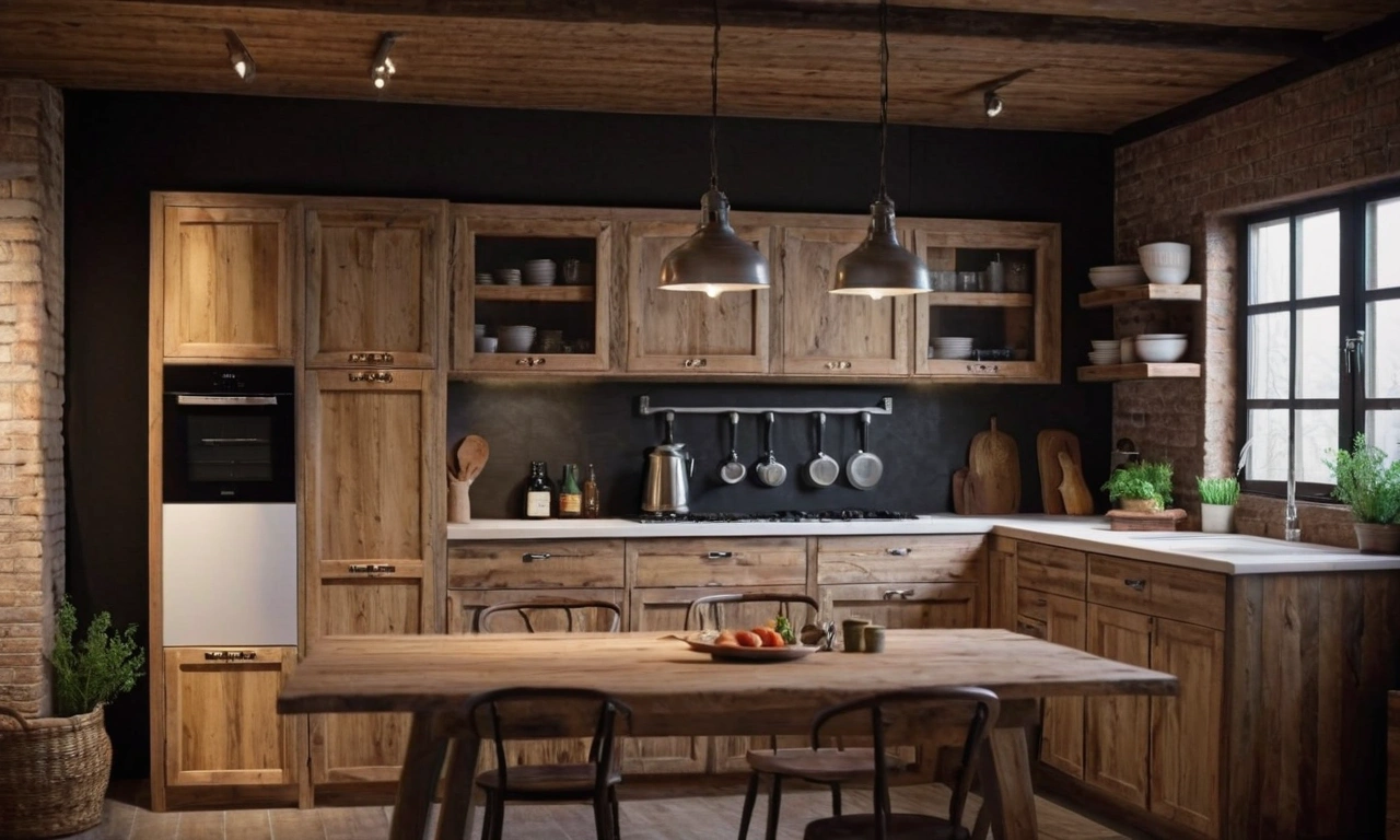 Столовая в стиле Лофт: идеи для создания атмосферного пространства