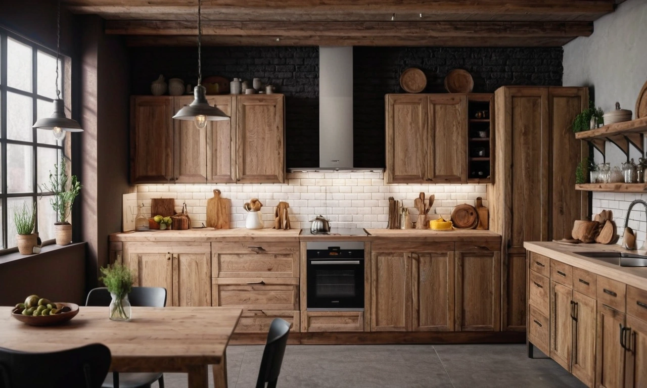 Цветовая гамма для столовой в стиле Лофт