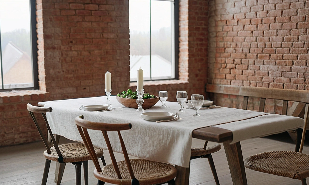 Декоративные элементы: как создать атмосферу Лофт в столовой