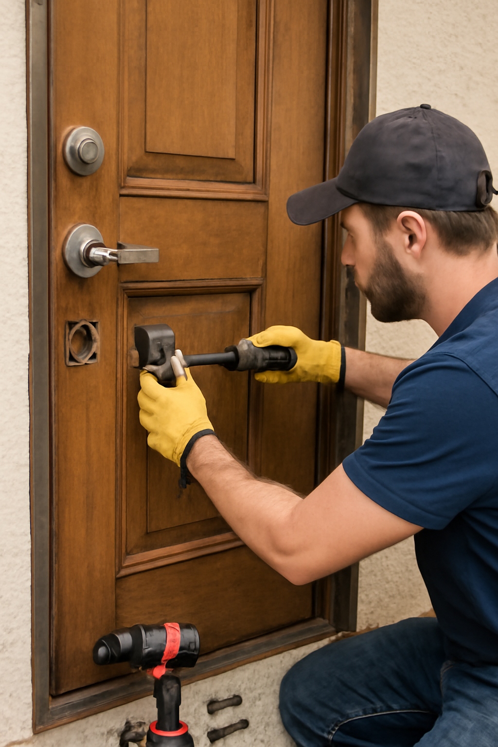 Вскрытие замка входной двери – безопасное и легальное решение