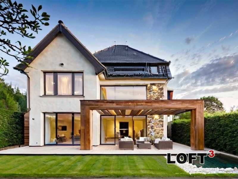 Использование экологически чистых материалов для фасадов Лофт