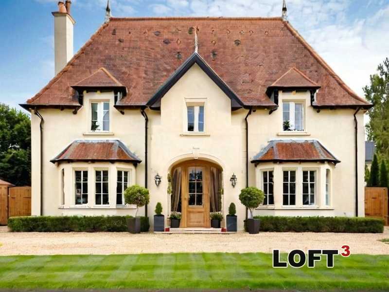 Фасады Лофт-домов с эффектом «плавающего кирпича»