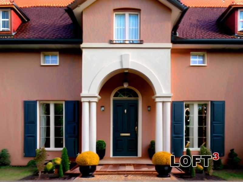 Фасады Лофт с натуральными каменными покрытиями