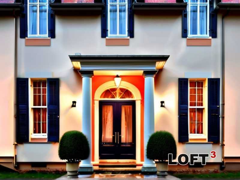 Как создать эффект глубины на фасаде Лофт-здания?