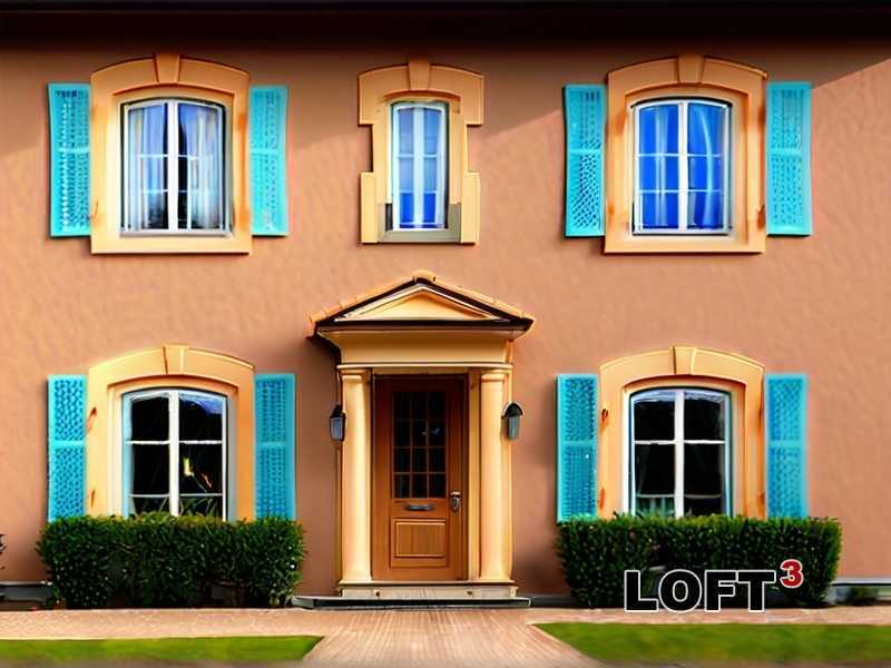 Фасады Лофт с интеграцией дизайнерских кирпичных вставок