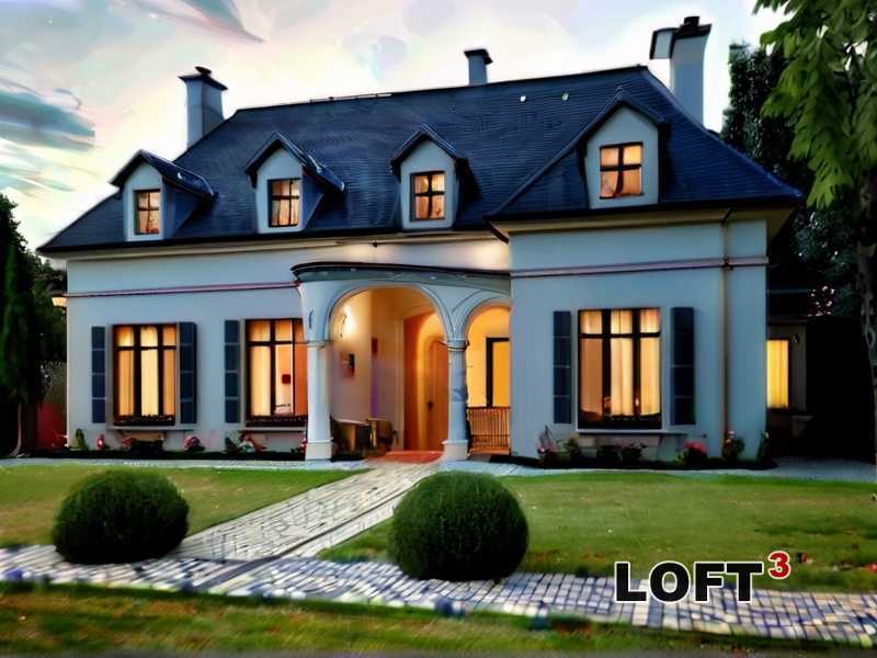 Использование бетонных текстур в оформлении Лофт-фасадов