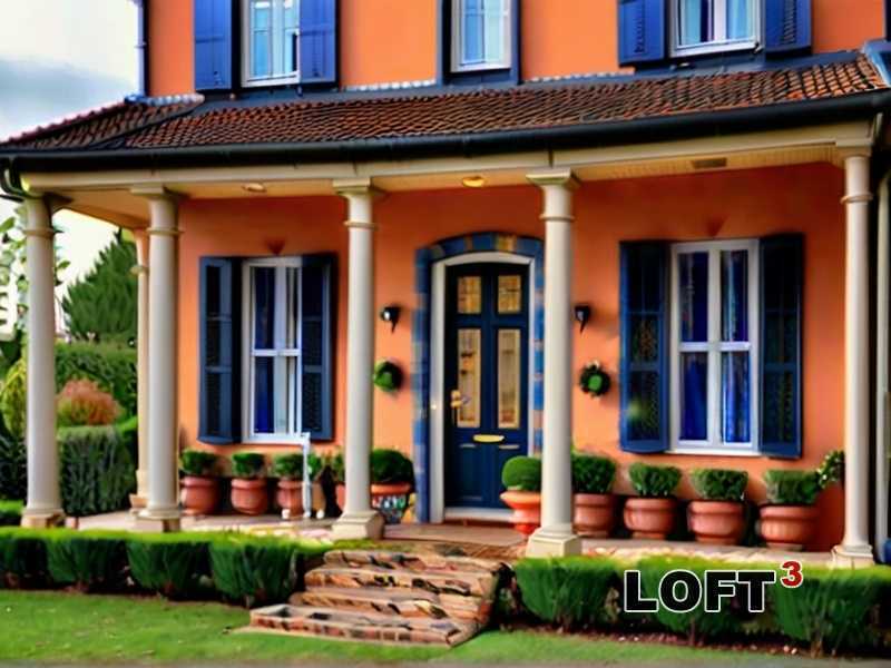 Как создать эффект «графического фасада» в стиле Лофт?