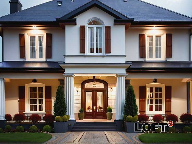 Как использовать эффект «парящей крыши» в Лофт-архитектуре?