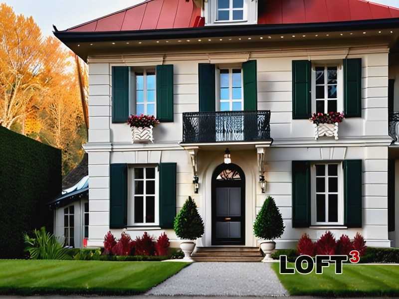 Фасады в стиле Лофт - как добиться эффекта старого кирпича