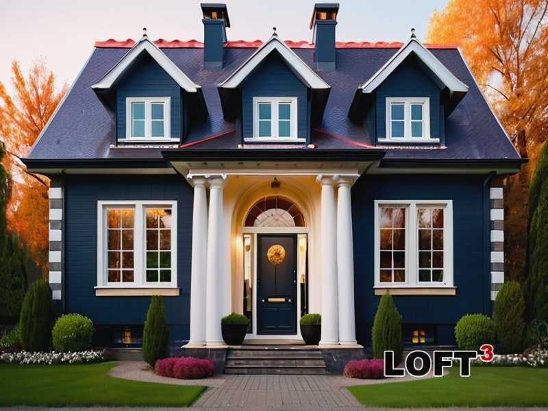 Как сочетать глянцевые и матовые поверхности в фасаде Лофт?