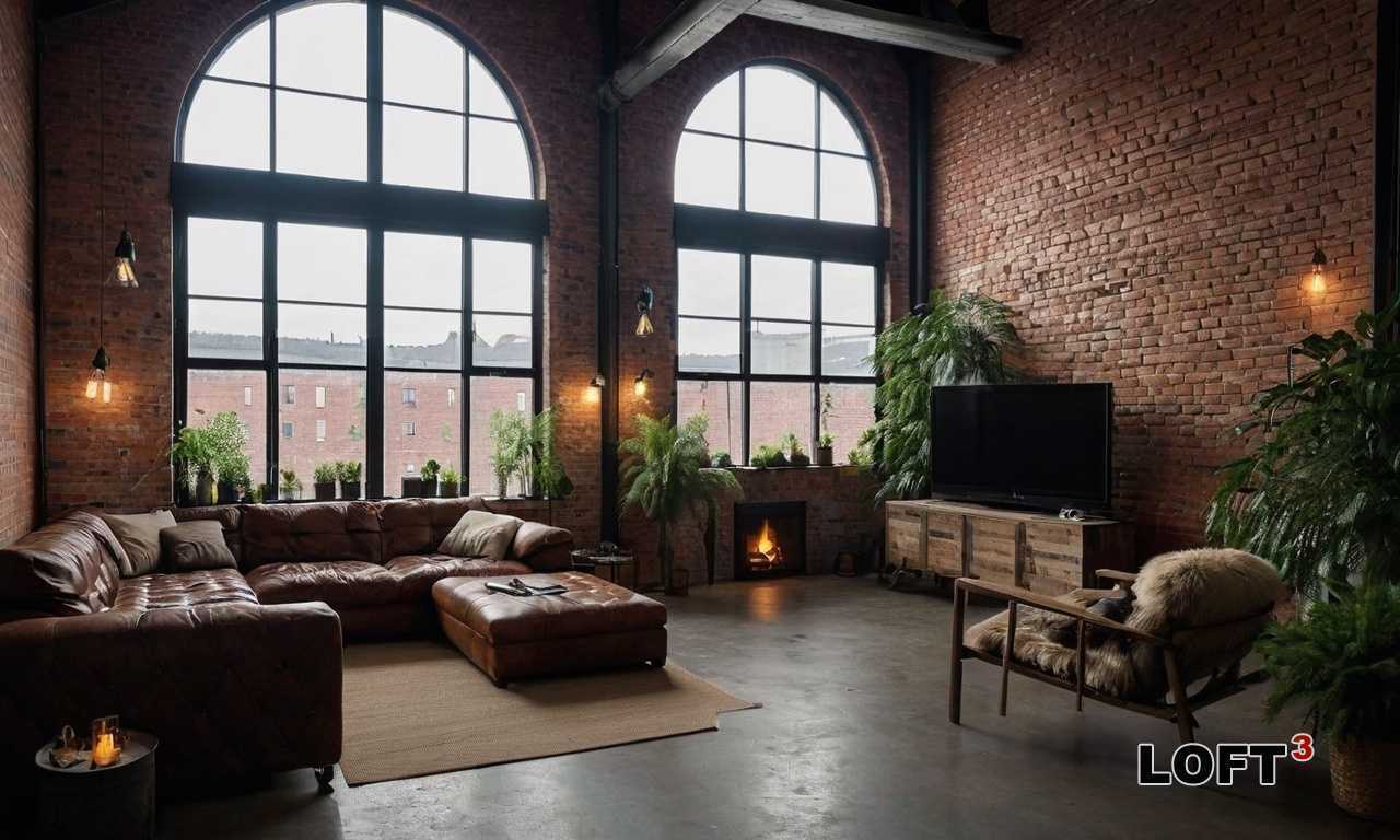 Как использовать винтажные лестницы в Лофт-пространстве