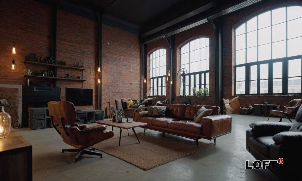 Как выбрать мебель с открытыми полками для Лофт-пространства