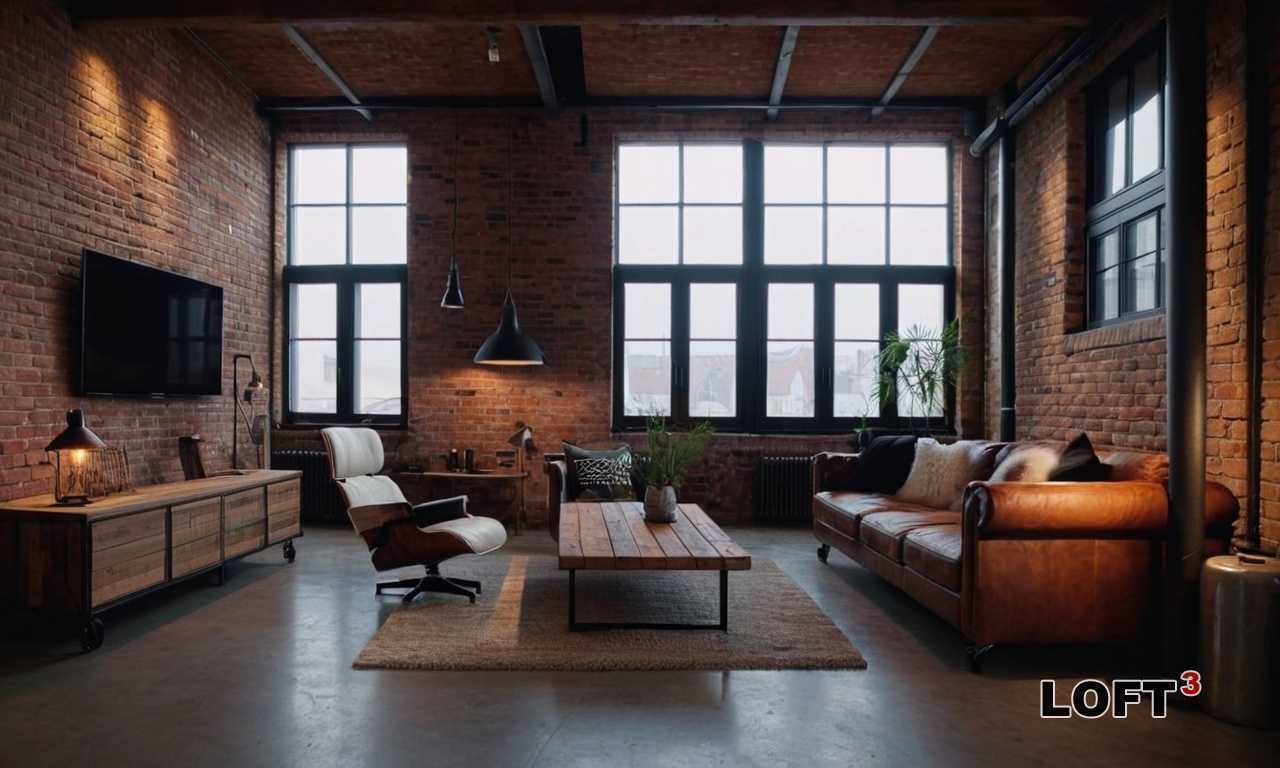 Лофт и арт-деко: стильное сочетание противоположностей