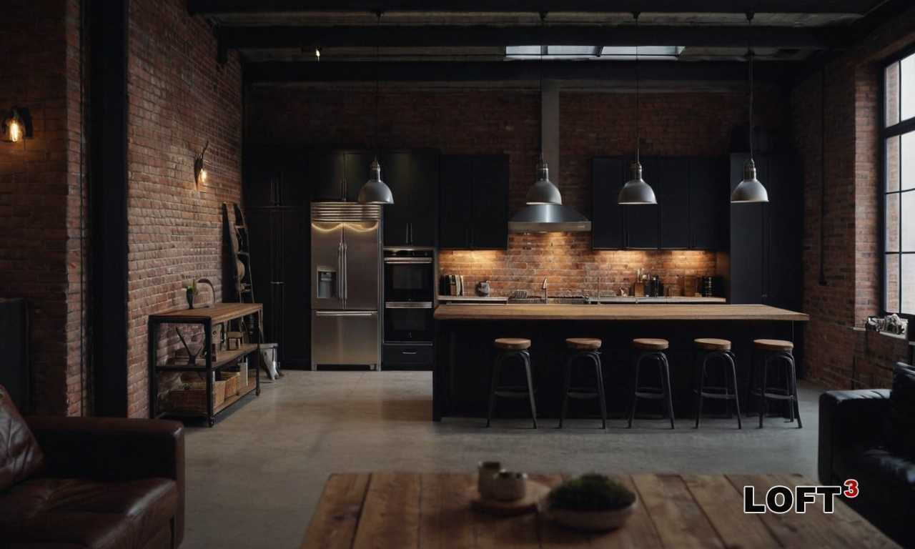 Как сочетать стекло и бетон в интерьере Лофт