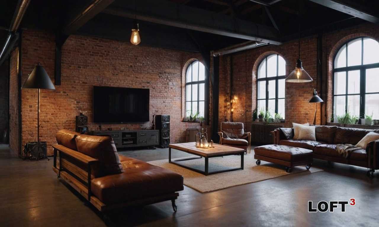 Как оформить Лофт-кухню с использованием открытых металлических полок