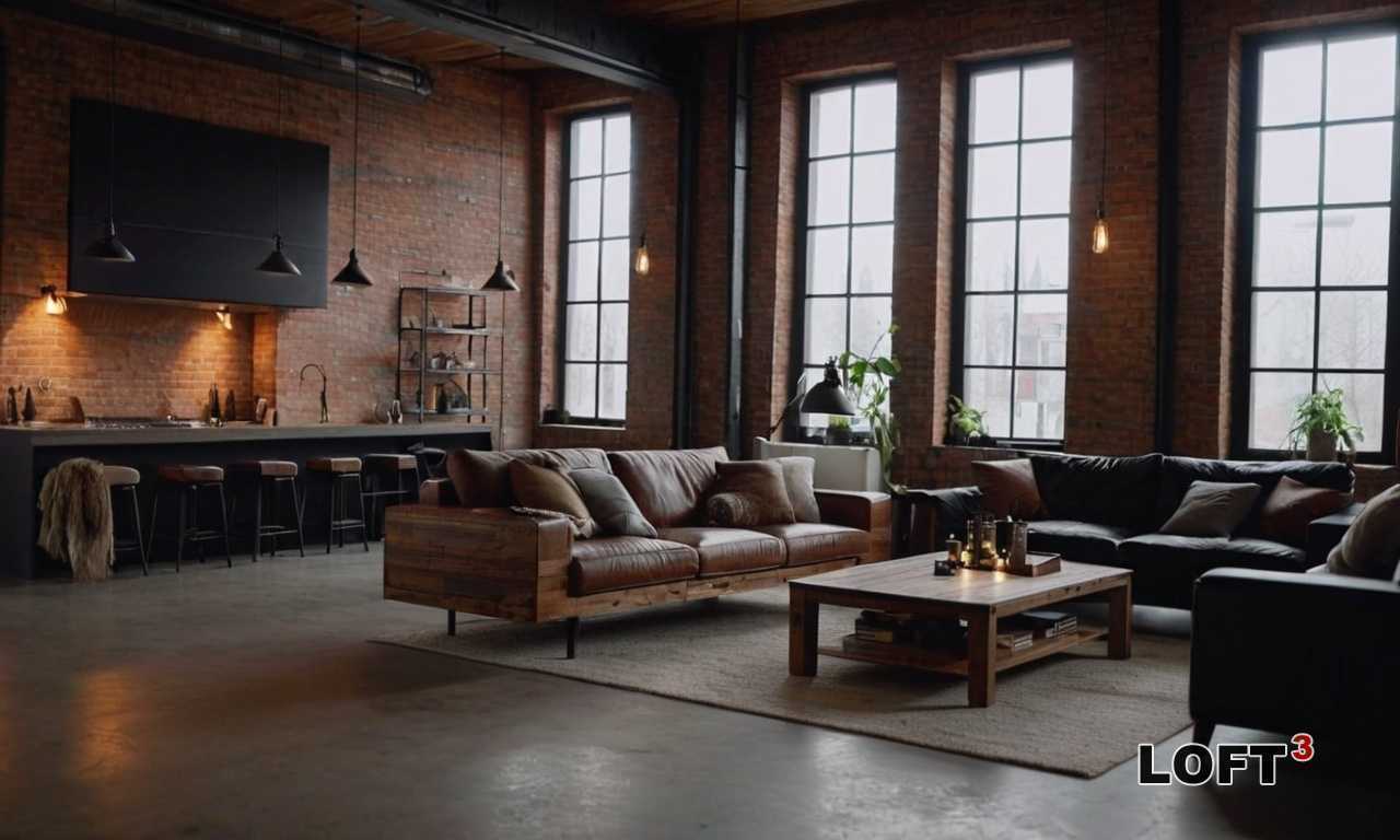 Как добавить красочных элементов в Лофт-пространство с использованием ярких текстилей