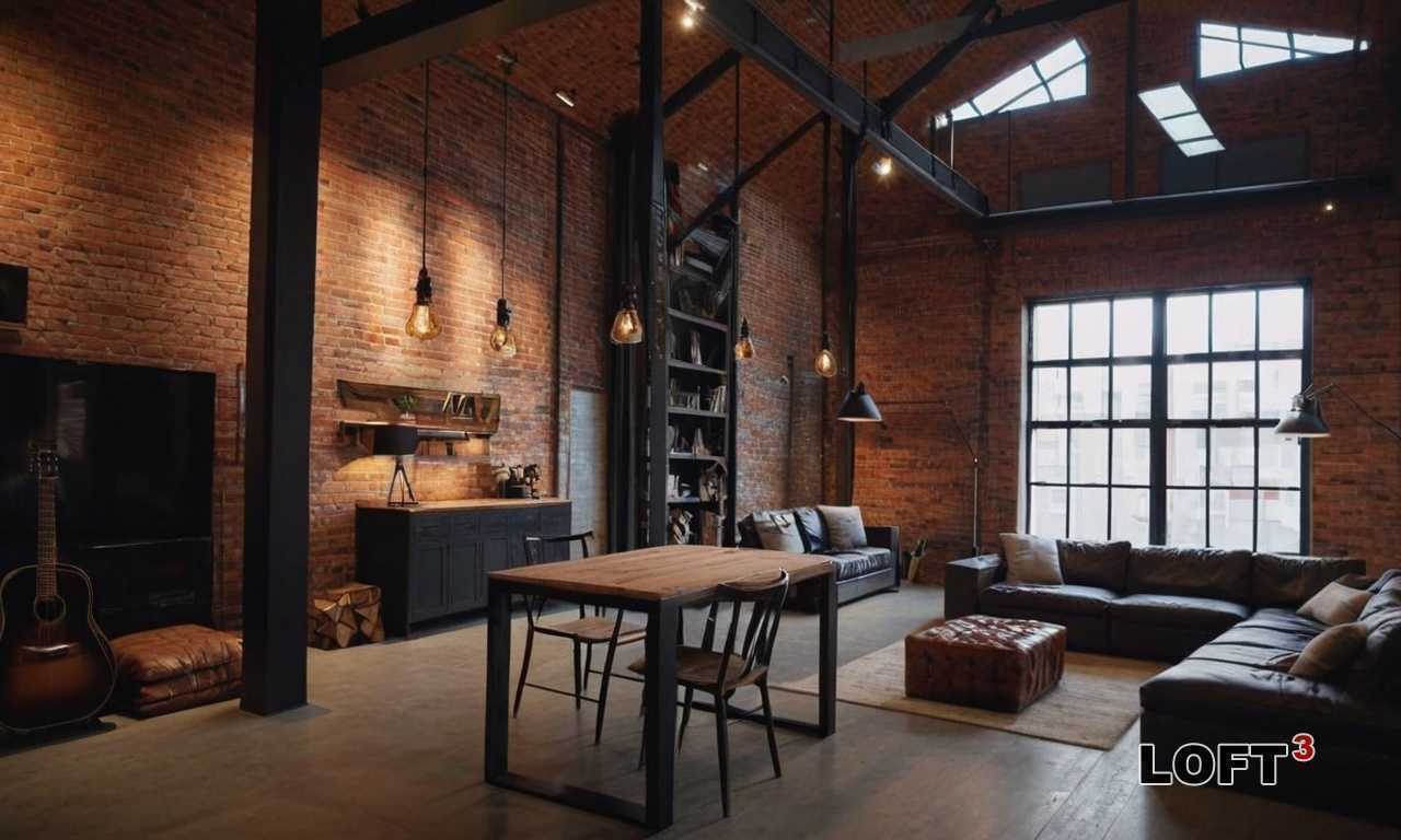 Как использовать грубую фактуру бетона в Лофт-интерьере