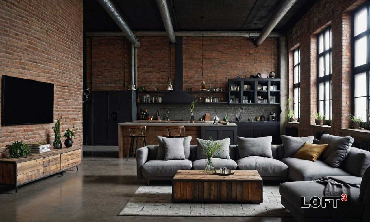 Как использовать перфорированные металлические панели в интерьере Лофт