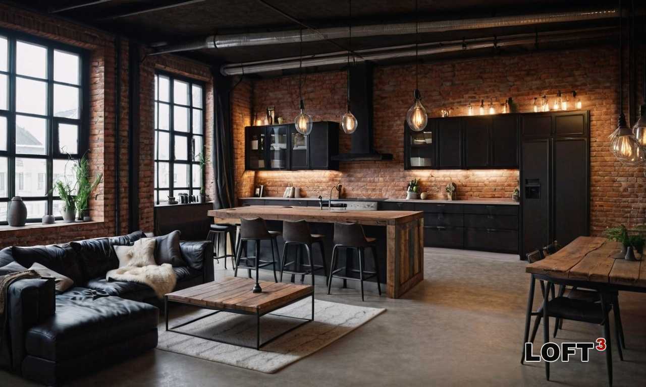 Как выбрать и оформить металлические полки для интерьера Лофт