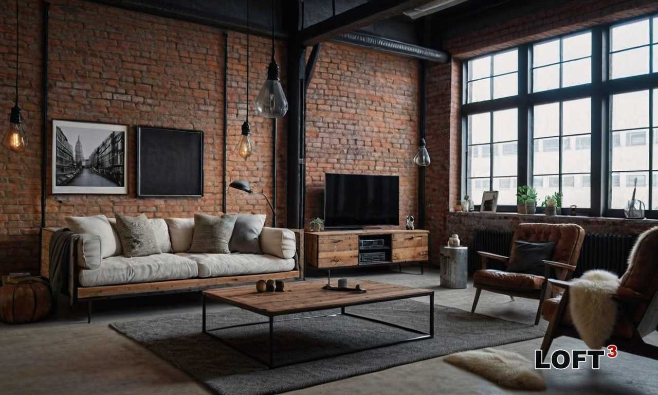 Как создать стильный и функциональный балкон в интерьере Лофт