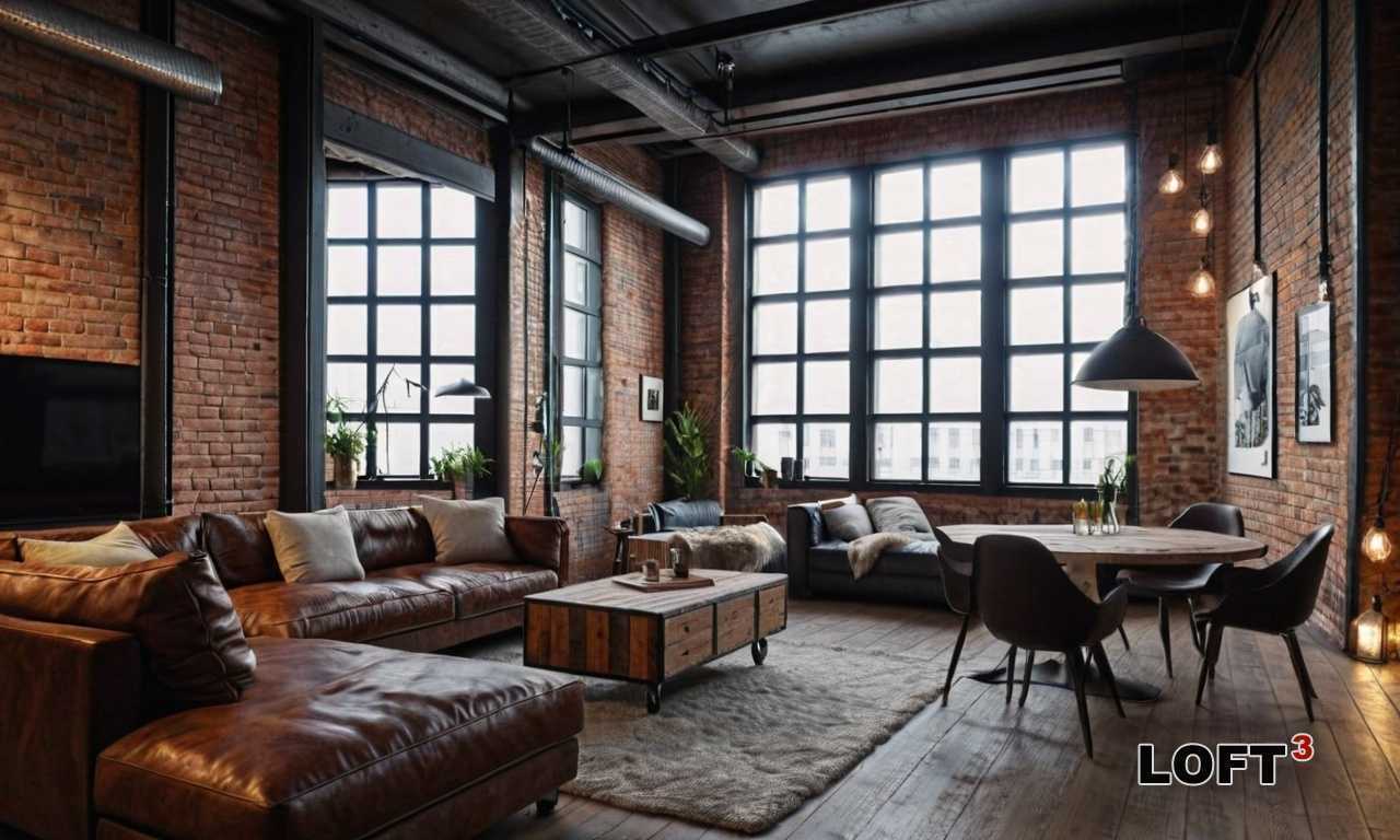 Как оформить гараж в стиле Лофт с мебелью?