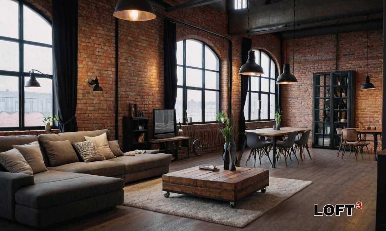 Какие аксессуары подчеркнут мебель Лофт в интерьере?