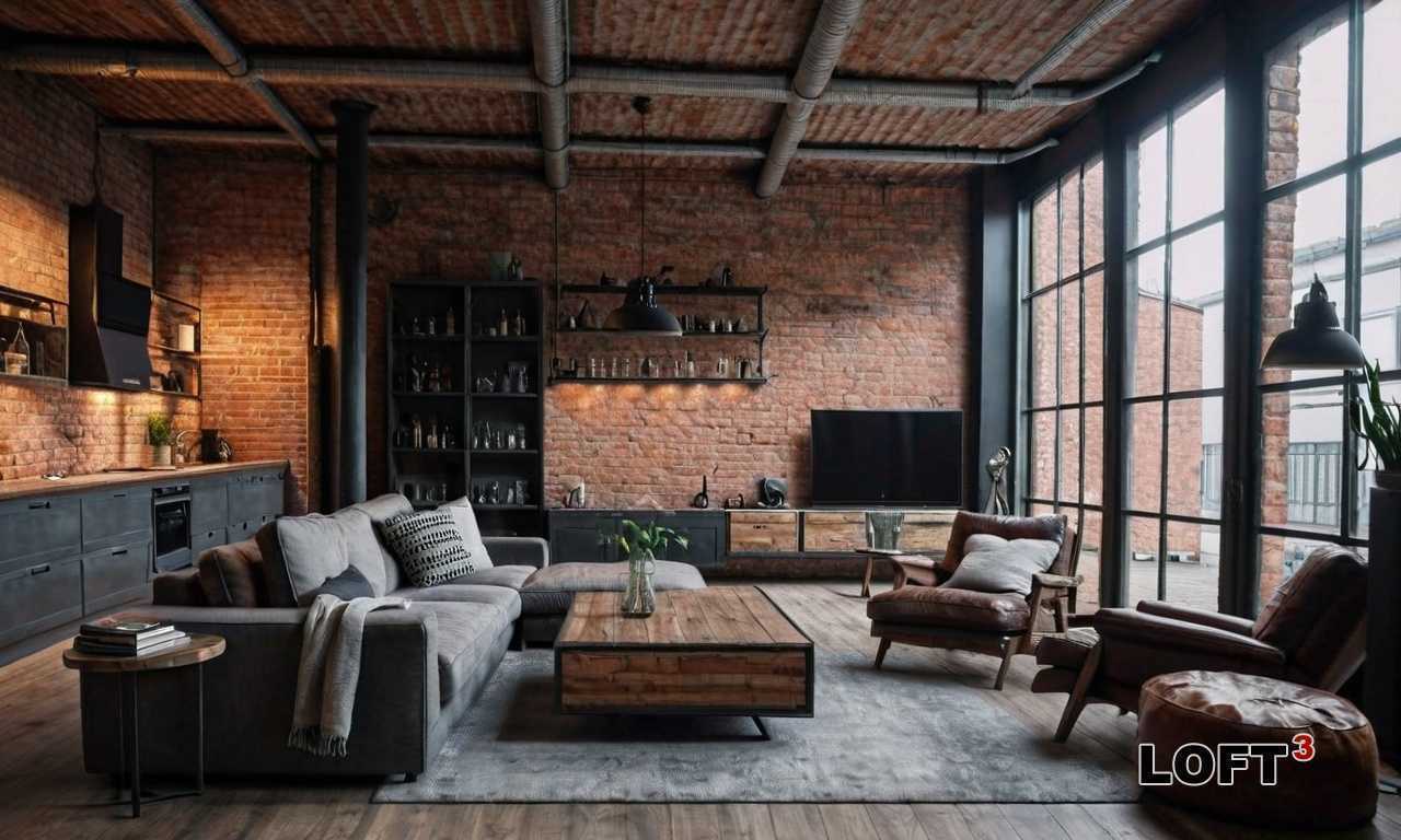 Как выбрать стильный журнальный столик в стиле Лофт для небольшой гостиной?